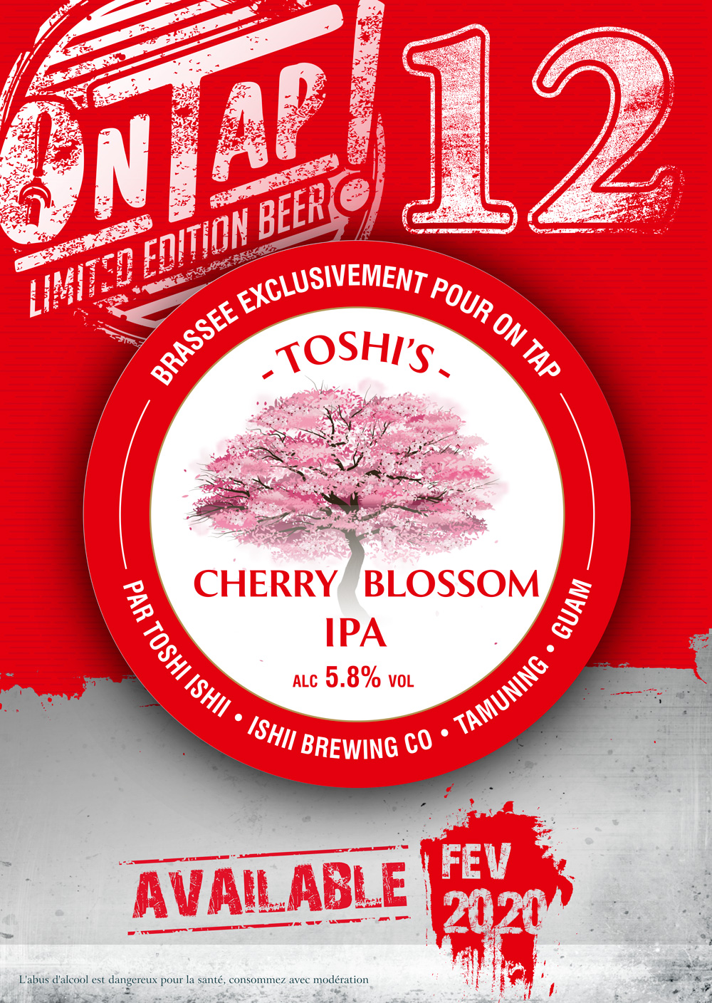 ON TAP #12 - Toshi's CHerry BLossom IPA