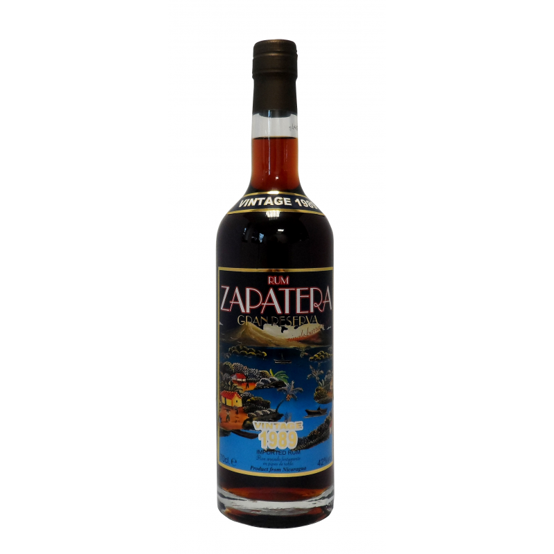 Rhum Zapatera centenario 1989 cask n°78