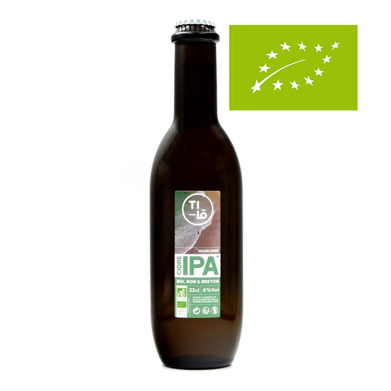 Cidre artisanal français - Cidre Houblonné Bio - Ti-Lõ - Cidrerie Ti-Lõ