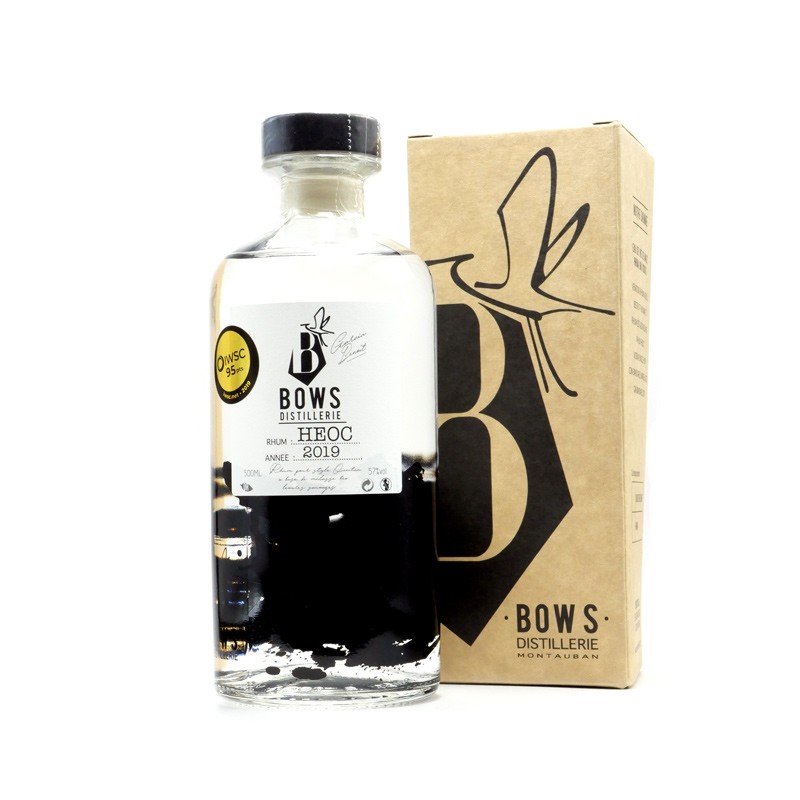 Rhum français - HEOC Blanc - Bows Distillerie