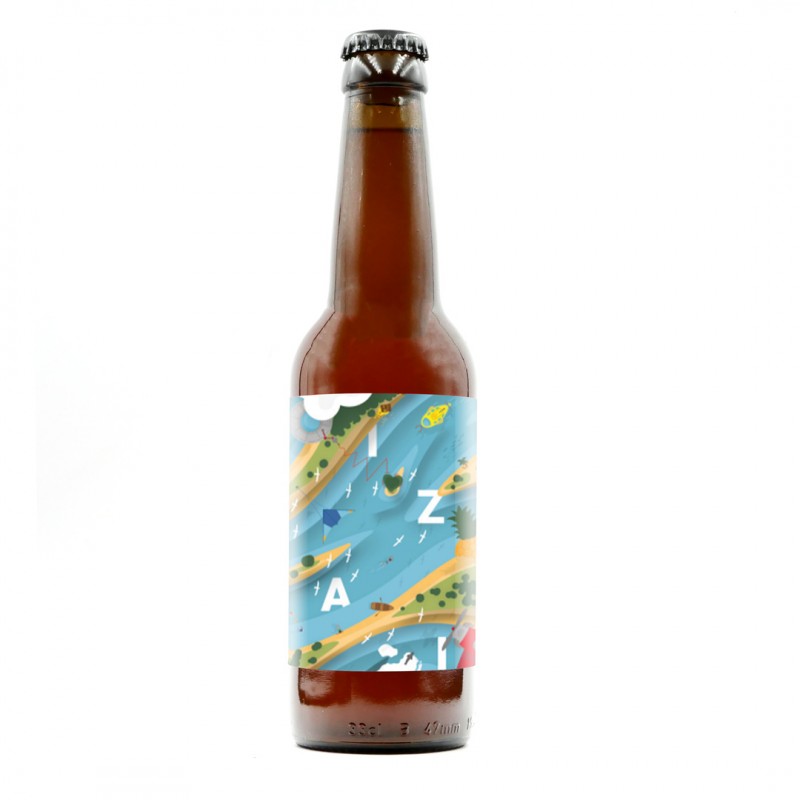 Bière La P'tite Maiz' A Maiz'In Loire - French Pale Ale