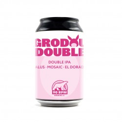 Bière 90 BPM Grodoudouble DIPA Talus Mosaic El Dorado