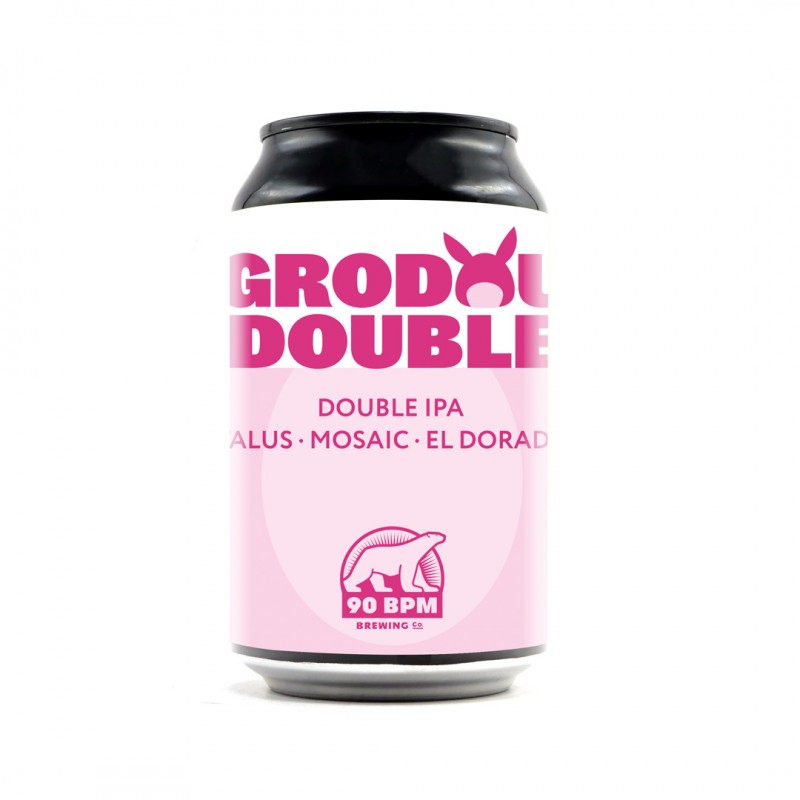 Bière 90 BPM Grodoudouble DIPA Talus Mosaic El Dorado