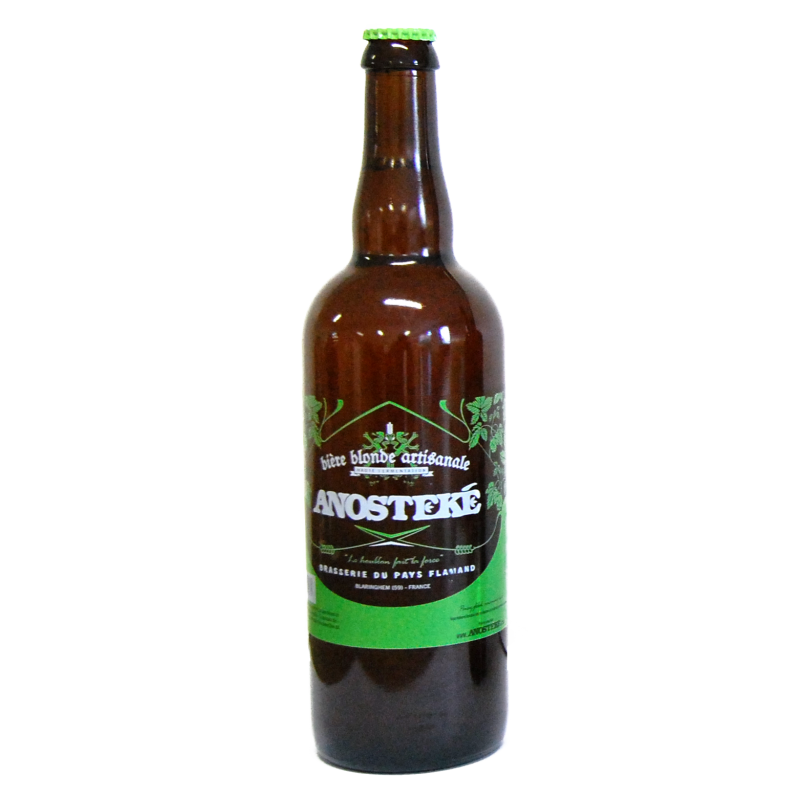 Bière Anosteké blonde - 75 cl