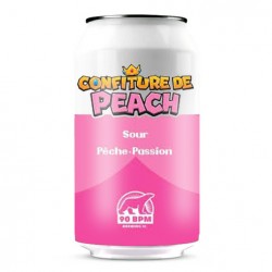 Bière-90-BPM-Confiture-De-Peach-Sour-Peche-Passion