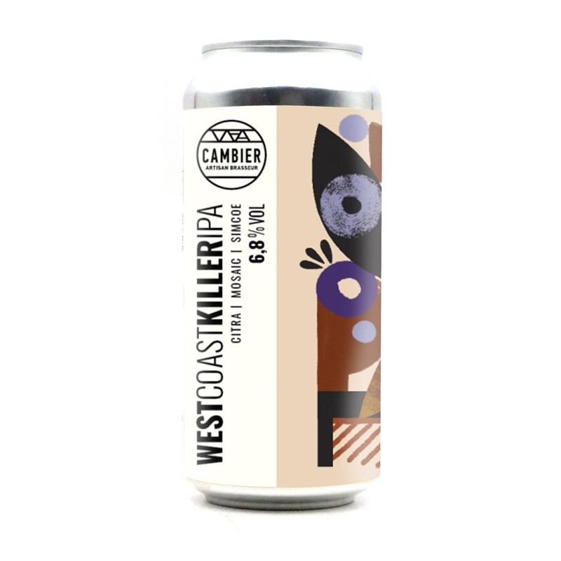 Bière Cambier Westcoast Killer IPA