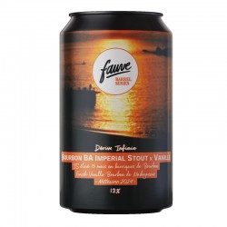 Bière Fauve Dérive Infinie IS Bourbon BA