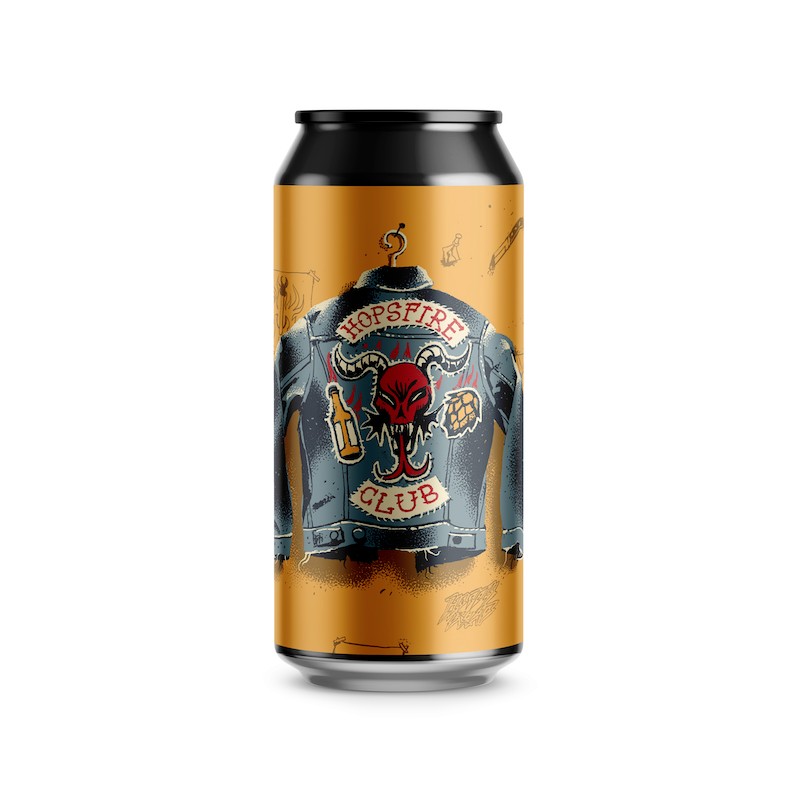 Bière Hoppy Road Hopsfire Club Double Hazy IPA