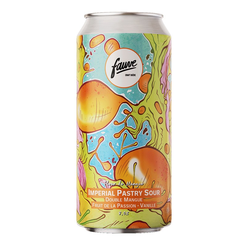 Bière Fauve FLeur de Mangue Imperial Pastry Sour