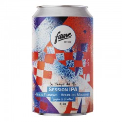 Bière Fauve Le Temps du Bonheur Hazy Pale Ale