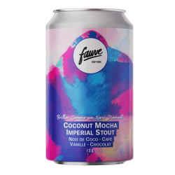 Bière Fauve Briller comme un Diamant Noir IS Coco café vanille