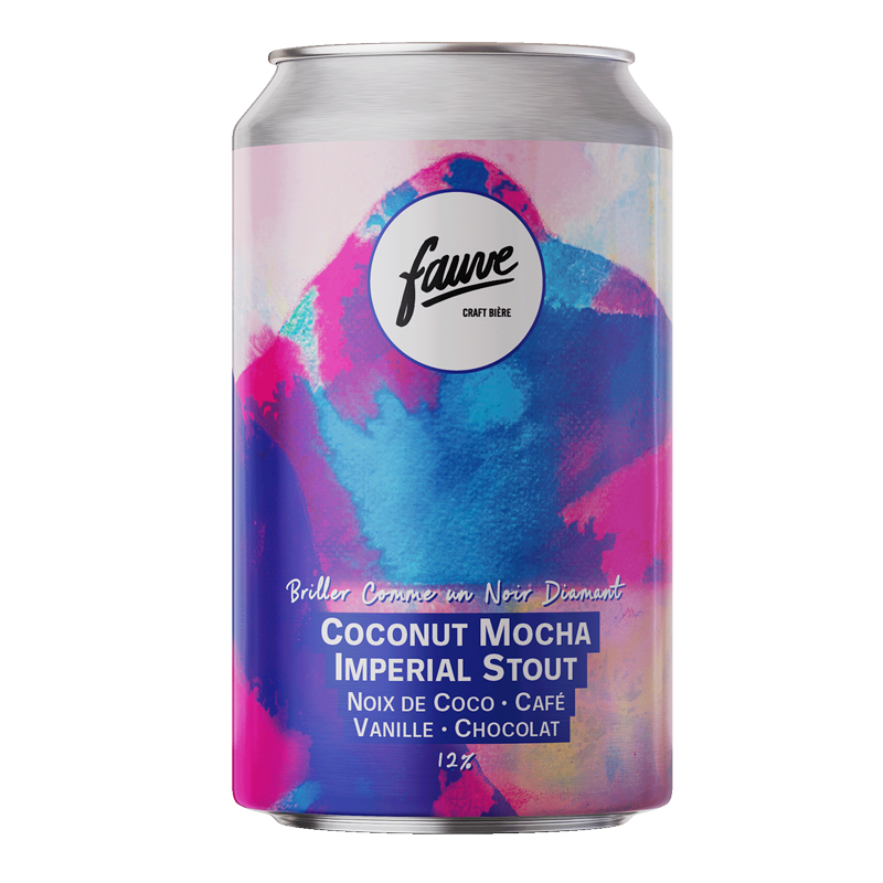 Bière Fauve Briller comme un Diamant Noir IS Coco café vanille
