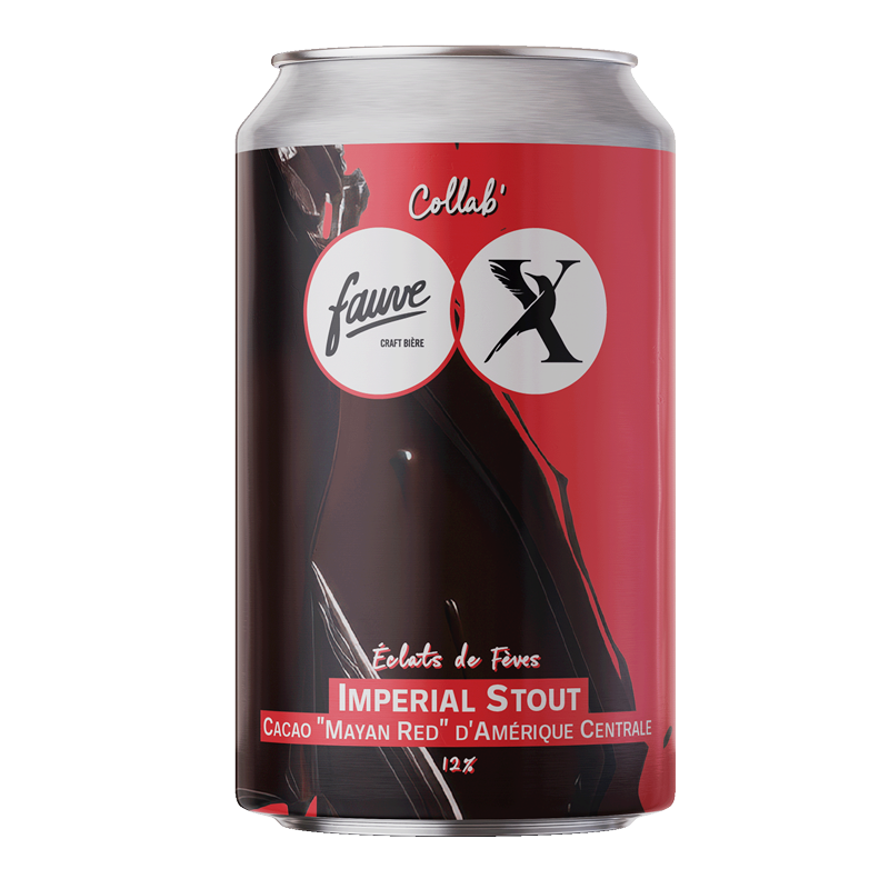 Bière Fauve Eclat de Fèves Imperial Stout Cacao