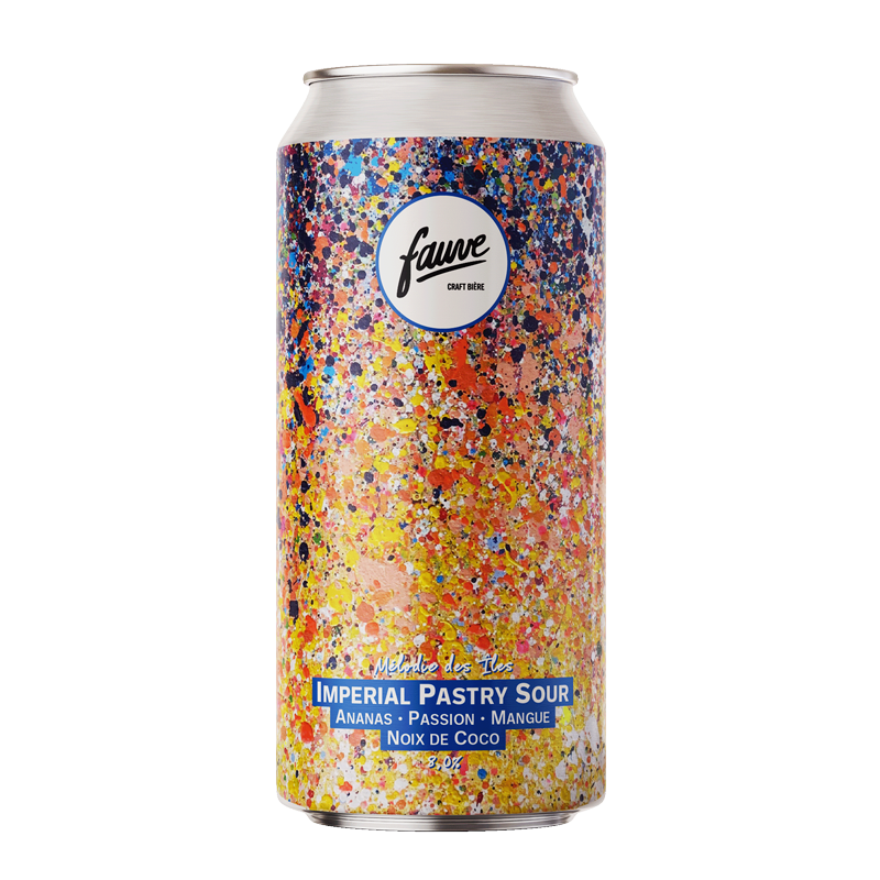 Bière Fauve Mélodie des Iles Fruited Imperial Pastry Sour