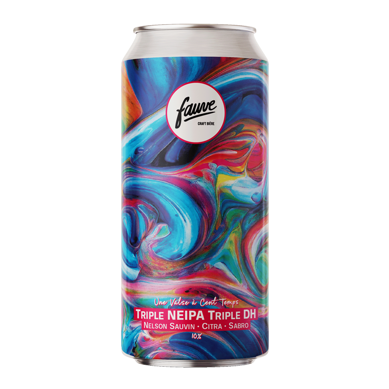 Bière Fauve Une Valse à Cent Temps Triple NEIPA