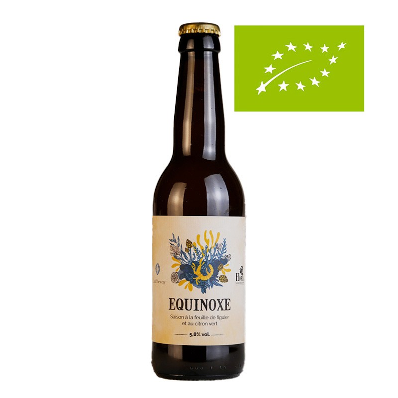 Bière-Horla-Equinoxe-Saison-Feuille-de-Figuier-et-Citron-Vert
