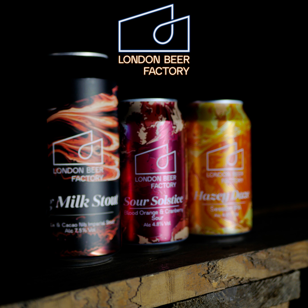Gamme permanente de bi&egrave;res London Beer Factory