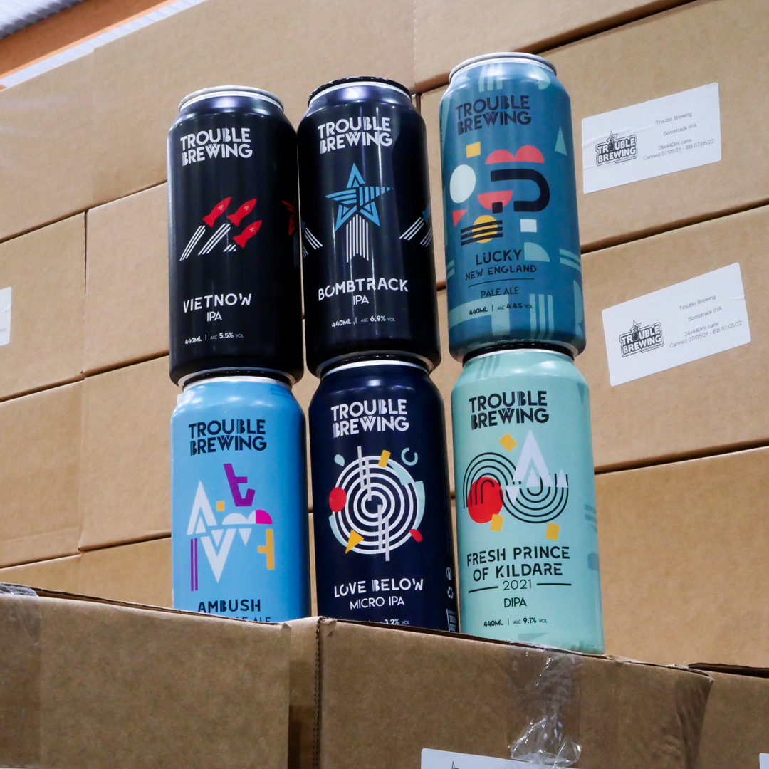 La gamme de bi&egrave;res Trouble Brewing