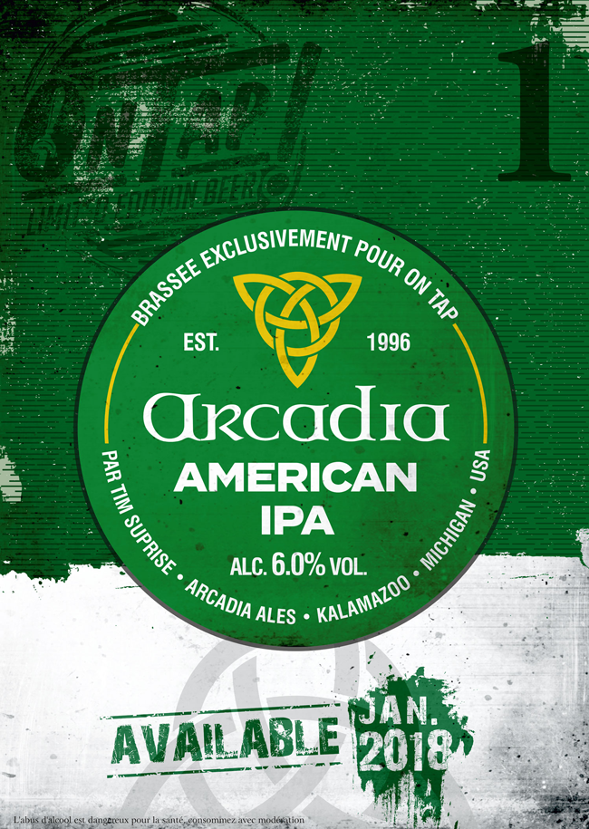 ON TAP #1 - Arcadia American IPA