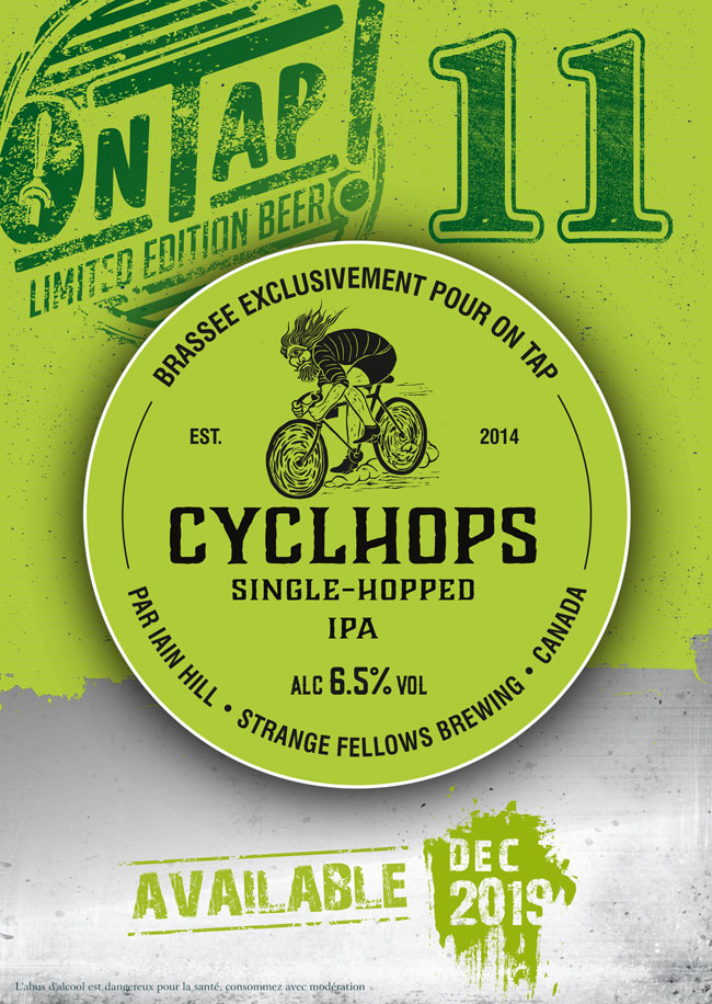 ON TAP #11 - Cyclhops Single Hopped IPA