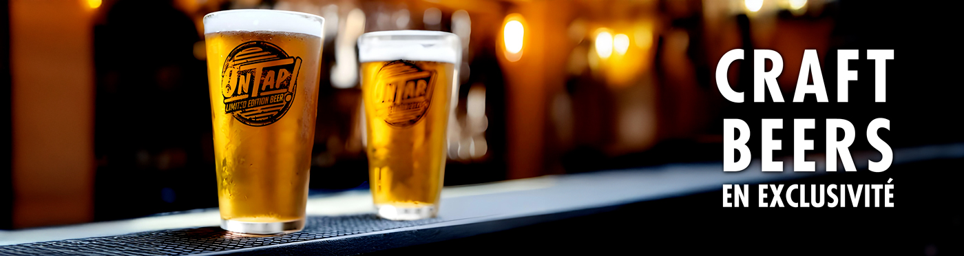 ON TAP - Programme de bi&egrave;res &eacute;ph&eacute;m&egrave;res exclusivement brass&eacute;es pour ON TAP