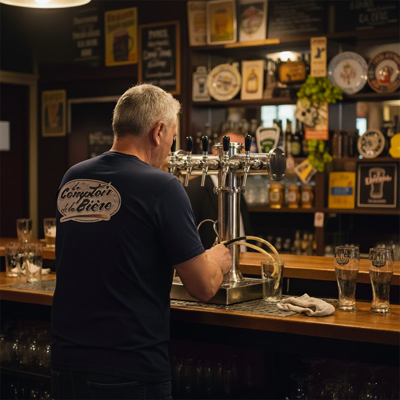 Comptoir de la bi&egrave;re-distributeur de boissons dans l'ouest
